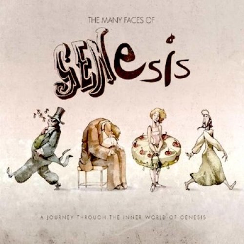 Cover for Genesis.=V/A= · Many Faces Of Genesis (LP) [Coloured edition] (2019)