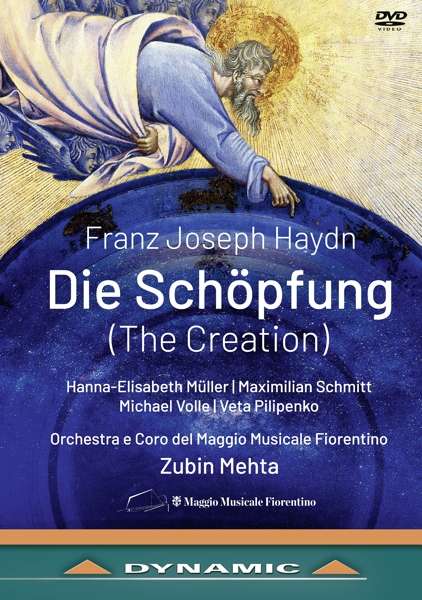 Cover for Zubin Mehta · Haydn: Die Schopfung (DVD) (2021)