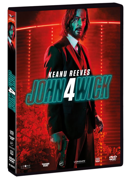 Cover for Laurence Fishburne,keanu Reeves,donnie Yen · John Wick 4 (DVD) (2023)
