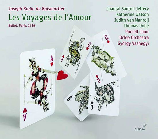 Les Voyages De L'amour - J.B. De Boismortier - Musiikki - GLOSSA - 8424562240094 - perjantai 2. lokakuuta 2020