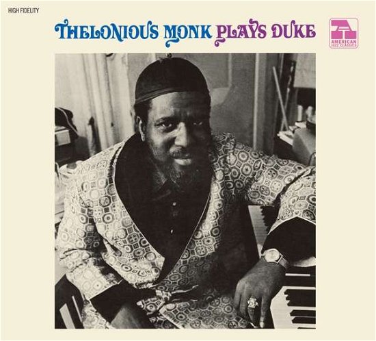 Cover for Thelonious Monk · Thelonious Monk Plays Duke Ellington (CD) [Digipak] (2019)