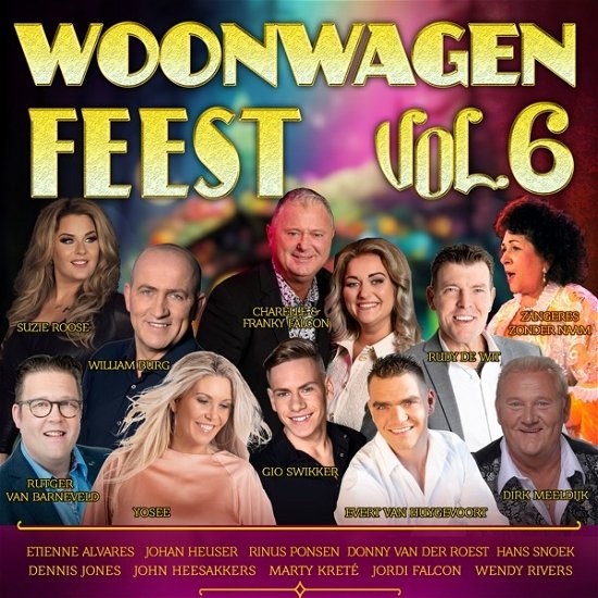 Cover for Diverse Artiesten · Woonwagen Hits 6 (CD) (2023)