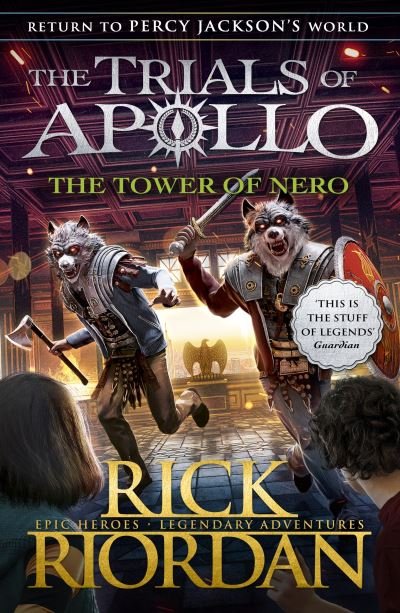 Cover for Rick Riordan · The Tower of Nero (The Trials of Apollo Book 5) - The Trials of Apollo (Paperback Bog) (2021)