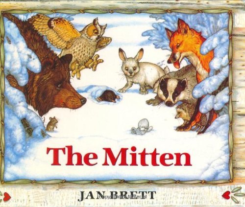 Cover for Jan Brett · The Mitten (Board book) (1996)