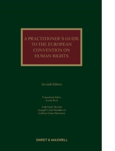Cover for Karen Reid · A Practitioner's Guide to the European Convention on Human Rights (Hardcover Book) (2023)