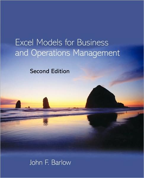 Cover for Barlow, John (Dublin Institute of Technology) · Excel Models for Business and Operations Management (Paperback Book) (2005)