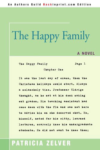 Cover for Patricia Zelver · The Happy Family (Paperback Book) (2007)