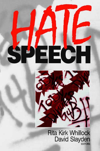 Cover for Rita K Whillock · Hate Speech (Paperback Book) (1995)