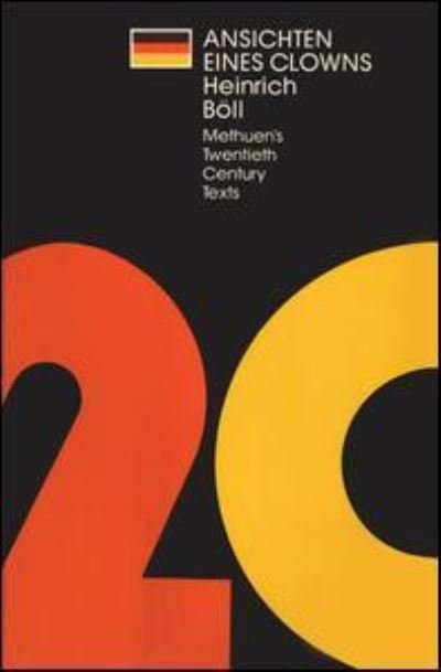 Cover for Heinrich Boll · Ansichten eines Clowns - Twentieth Century Texts (Inbunden Bok) (2017)