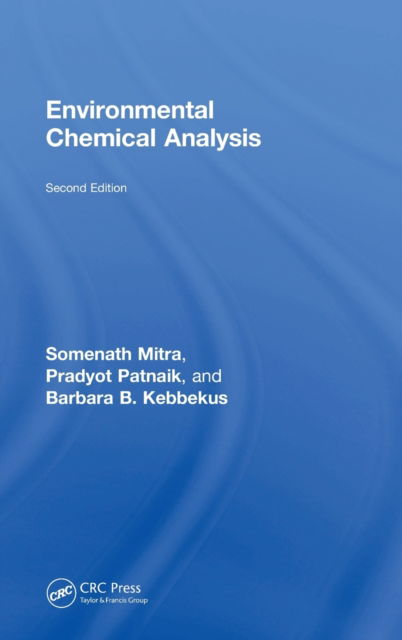 Cover for Mitra, S. (New Jersey Institute of Technology, Newark, USA) · Environmental Chemical Analysis (Hardcover Book) (2018)