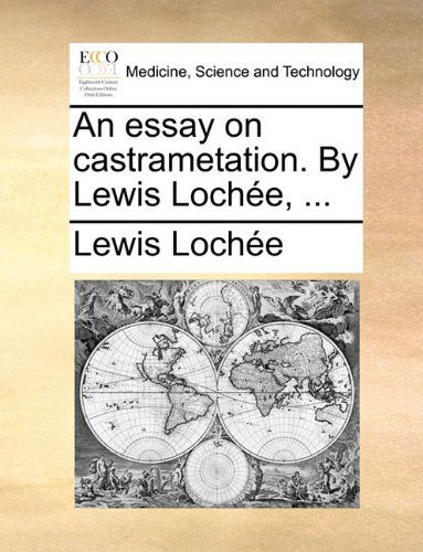 Cover for Lewis Lochée · An Essay on Castrametation. by Lewis Lochée, ... (Pocketbok) (2010)
