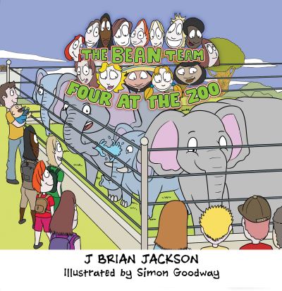 Cover for J Brian Jackson · The Bean Team Four at The Zoo (Paperback Book) (2023)