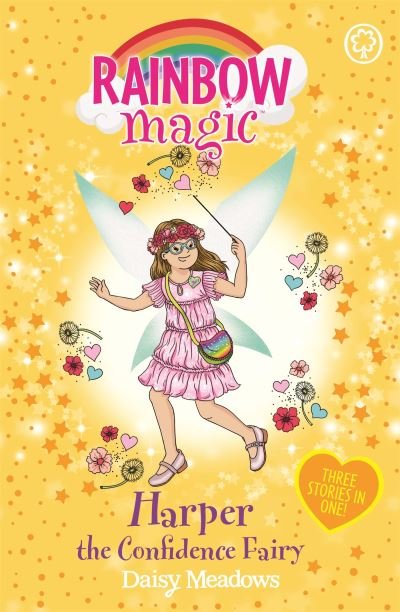 Cover for Daisy Meadows · Rainbow Magic: Harper the Confidence Fairy: Three Stories in One! - Rainbow Magic (Paperback Book) (2022)