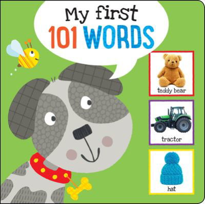 Cover for Inc Peter Pauper Press · I'm Learning My First 101 Words! Board Book (Hardcover Book) (2020)