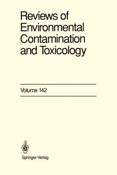Cover for George W. Ware · Reviews of Environmental Contamination and Toxicology: Continuation of Residue Reviews - Reviews of Environmental Contamination and Toxicology (Paperback Bog) [Softcover reprint of the original 1st ed. 1995 edition] (2011)