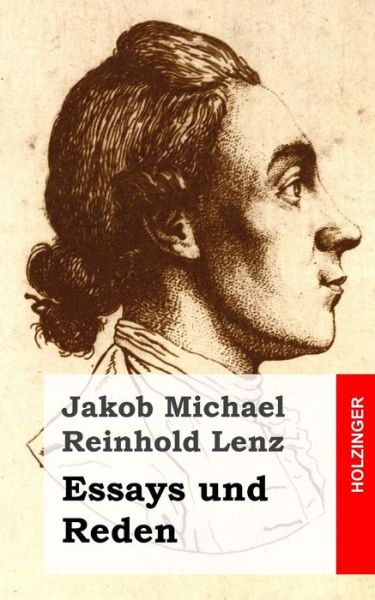 Cover for Jakob Michael Reinhold Lenz · Essays Und Reden (Paperback Book) (2013)