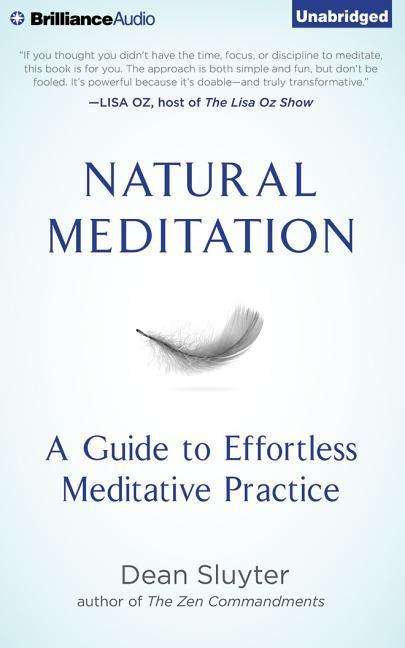 Cover for Dean Sluyter · Natural Meditation: a Guide to Effortless Meditative Practice (CD) (2015)
