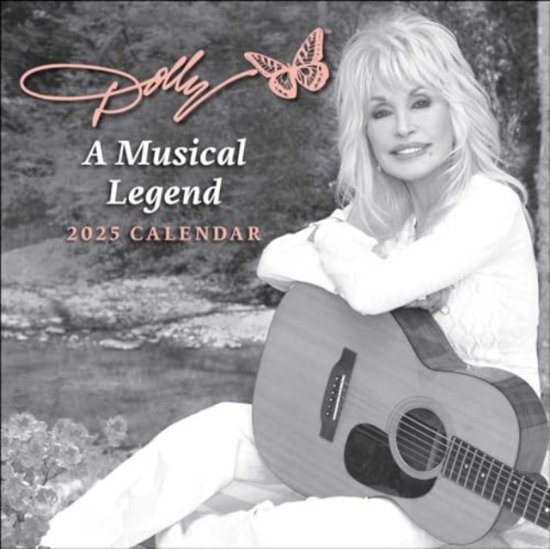Cover for Andrews McMeel Publishing · Dolly Parton 2025 Mini Wall Calendar (Calendar) (2024)
