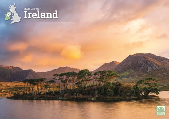 Cover for Carousel Calendars · Ireland Eire A4 Calendar 2025 (Paperback Book) (2024)