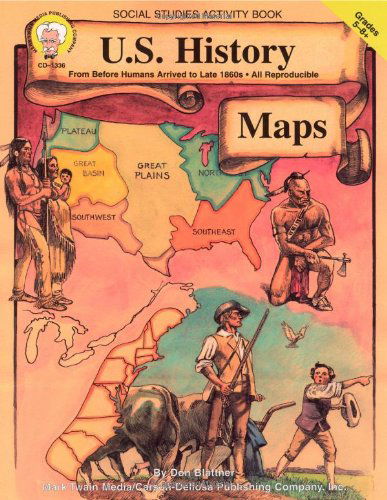 Cover for Don Blattner · U.s. History Maps, Grades 5 - 8 (Paperback Book) (1999)