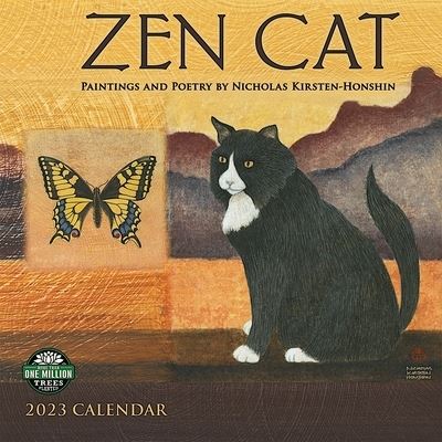 Cover for Nicholas Kirsten-Honshin · Zen Cat 2023 Wall Calendar - Square (Calendar) (2022)