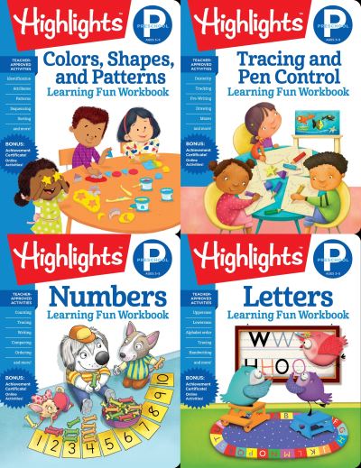 Cover for Highlights Learning · Highlights Preschool Learning Workbook Pack - Highlights Learning Fun Workbooks (Taschenbuch) (2019)