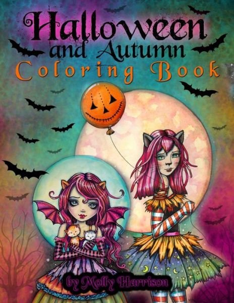 Halloween and Autumn Coloring Book by Molly Harrison - Molly Harrison - Books - INDEPENDENTLY PUBLISHED - 9781688039094 - August 22, 2019
