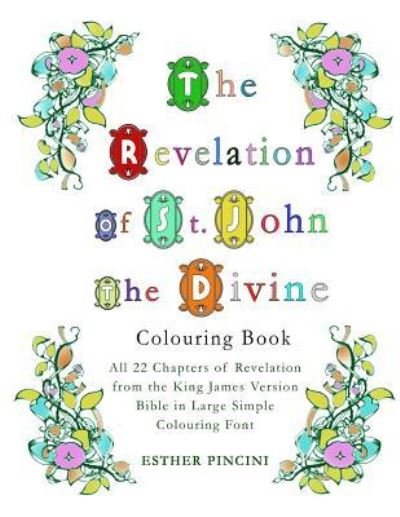 Cover for Esther Pincini · The Revelation of St. John the Divine Colouring Book (Paperback Book) (2018)