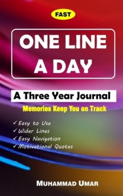 Cover for Muhammad Umar · One Line a Day - A Three Year Journal (Innbunden bok) (2019)