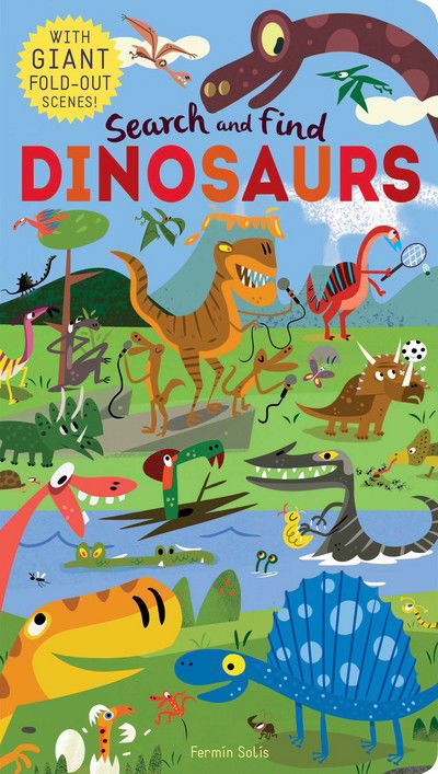 Cover for Libby Walden · Search and Find: Dinosaurs (Board book) (2018)