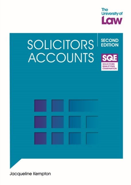 Cover for Jacqueline Kempton · SQE - Solicitors Accounts 2e - SQE 1 (Taschenbuch) [2 New edition] (2022)