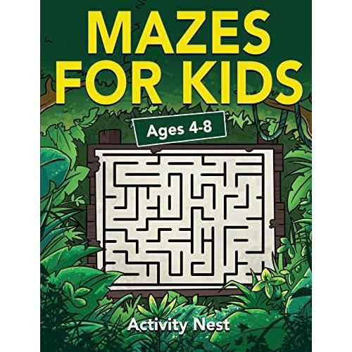 Cover for Activity Nest · Mazes For Kids Ages 4-8 (Paperback Book) (2019)