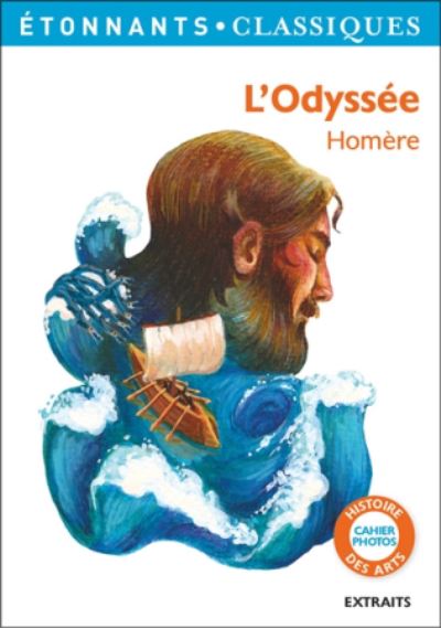 Cover for Homere · L'Odyssee: extraits (Paperback Book) (2018)