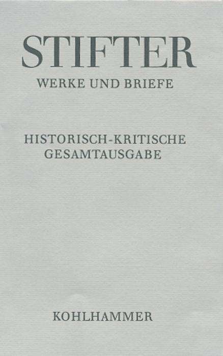 Cover for Adalbert Stifter · Die Mappe Meines Urgrossvaters: 4. Fassung Lesetext (Adalbert Stifter: Werke Und Briefe) (German Edition) (Hardcover Book) [German edition] (2005)