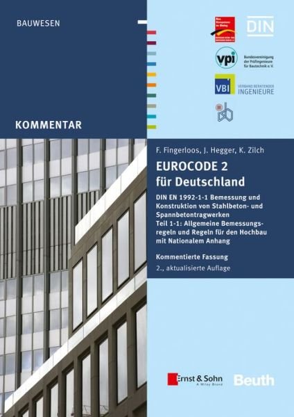 Cover for Dbv · Eurocode 2 fur Deutschland: DIN EN 1992-1-1 Bemessung und Konstruktion von Stahlbeton- und Spannbetontragwerken - Teil 1-1 (Paperback Bog) [2. Auflage edition] (2016)
