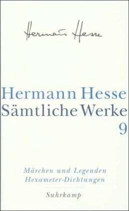 Cover for Hermann Hesse · SÃ¤mtl.werke.09 MÃ¤rchen,lege. (Book)