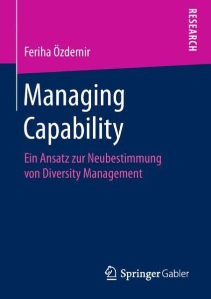 Cover for Özdemir · Managing Capability (Buch) (2018)