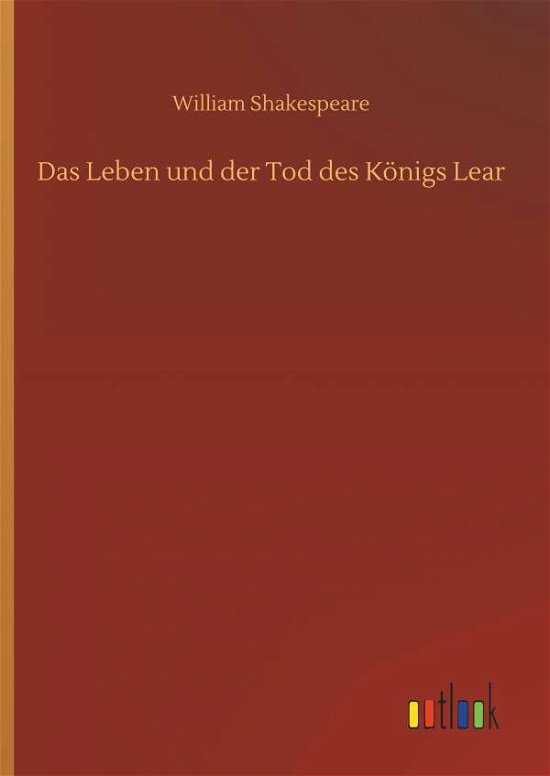Cover for Shakespeare · Das Leben und der Tod des K (Book) (2018)