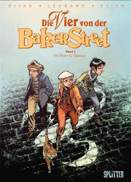 Cover for Djian · Die Vier von der Baker Street. Ba (Bog)