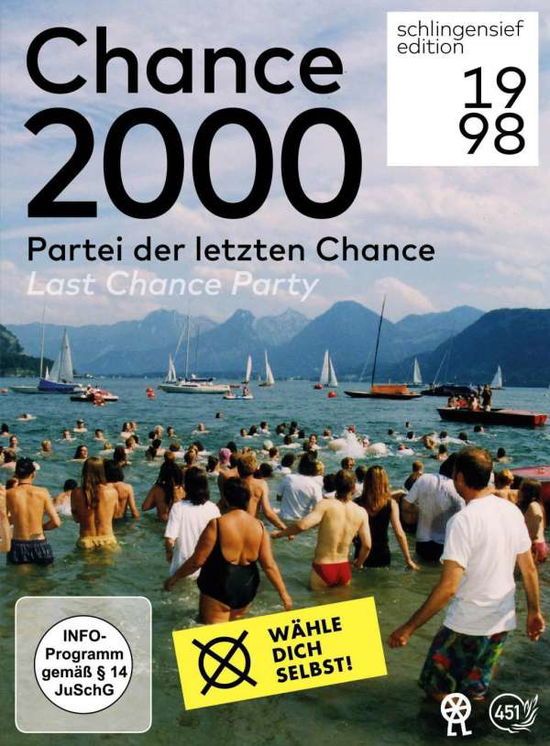 Cover for Christoph Schlingensief · Chance 2000 - Partei Der Letzten Chance (DVD) [Digipak] (2018)