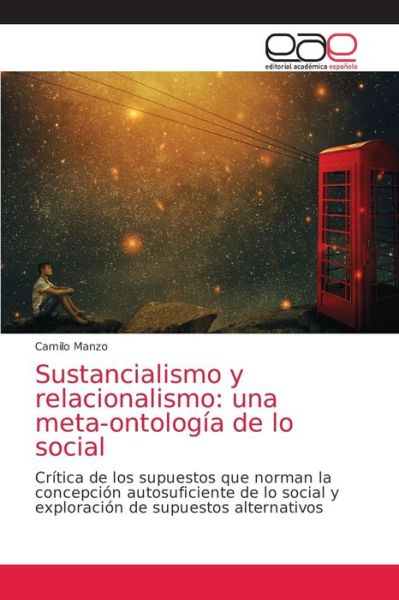 Cover for Camilo Manzo · Sustancialismo y relacionalismo (Paperback Book) (2021)