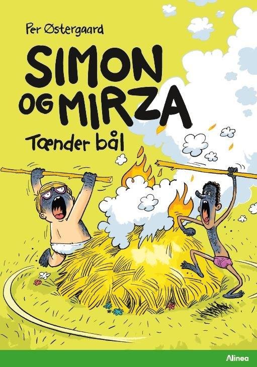 Cover for Per Østergaard · Læseklub: Simon og Mirza tænder bål, Grøn Læseklub (Indbundet Bog) [1. udgave] (2022)
