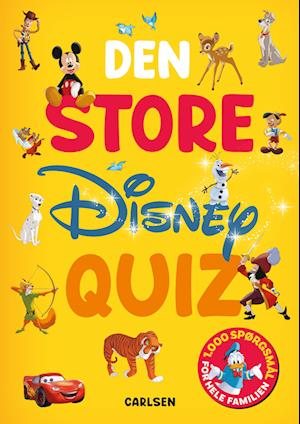 Den store Disney-quiz - Disney; Alexander Grevy; Hannah Jeppesen - Bücher - CARLSEN - 9788727012094 - 22. Juni 2023