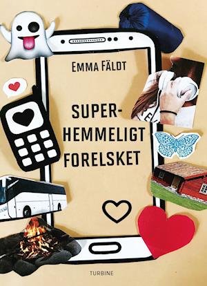 Cover for Emma Fäldt · Superhemmeligt forelsket (Hardcover Book) [1º edição] (2021)