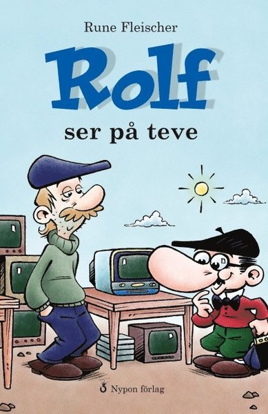 Cover for Rune Fleischer · Rolf: Rolf ser på teve (Indbundet Bog) (2015)