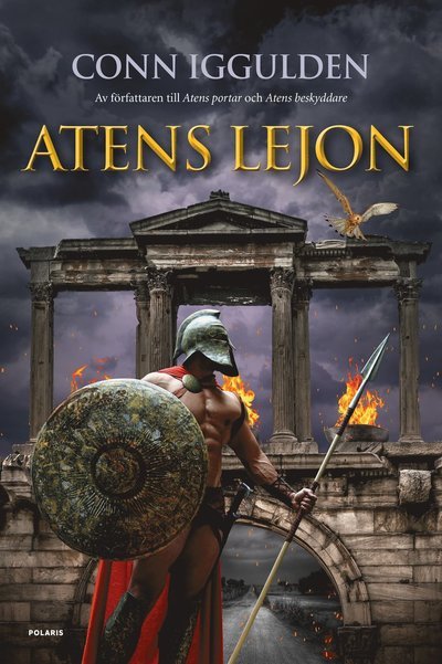 Cover for Conn Iggulden · Atens lejon (Inbunden Bok) (2023)