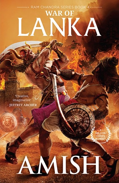 Cover for Amish Tripathi · War Of Lanka (Ram Chandra Series Book 4) (Paperback Bog) (2023)