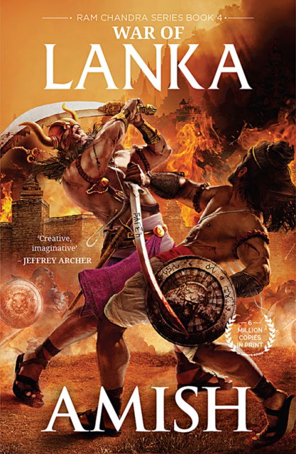 Cover for Amish Tripathi · War Of Lanka (Ram Chandra Series Book 4) (Paperback Book) (2023)