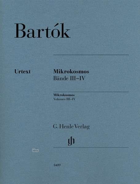 Cover for Bartók · Mikrokosmos, Klavier zu zwei Hän (Bog)
