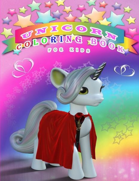 Cover for Unicorn Coloring Book · Unicorn Coloring Book for Kids (Paperback Book) (2020)